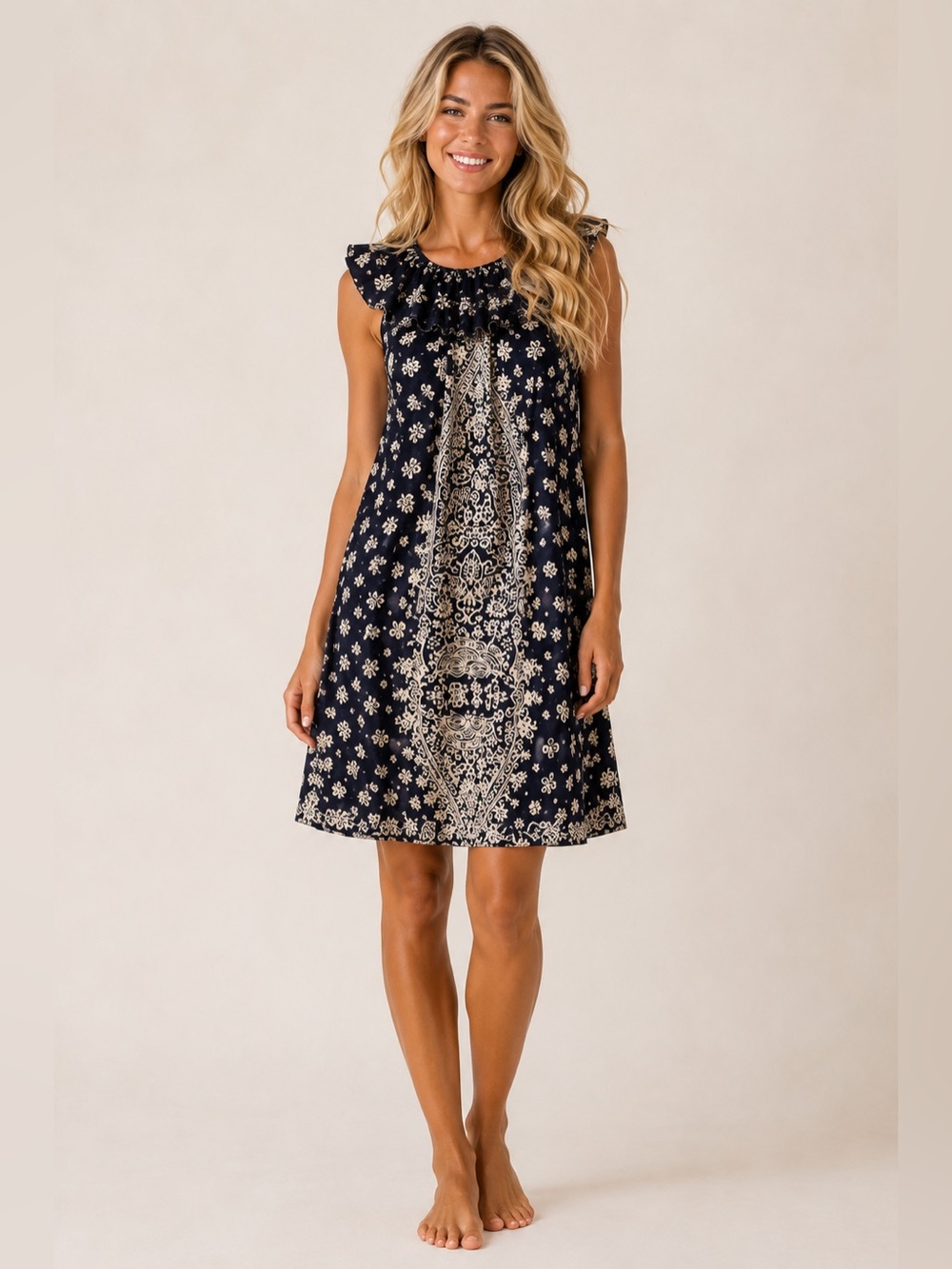 Trinity Silk Floral Mini Dress Romantic Parisian Wedding Date Old Money Luxury